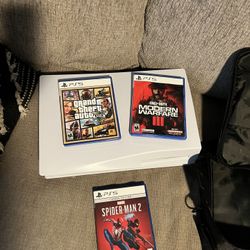 Brand New PS5 With 3 Games & 2 Controllers 