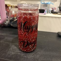 Snow Globe Valentine’s Day Cups 
