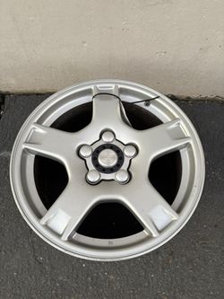 1(contact info removed) Chevrolet Corvette Front 17 Inch Aluminum Wheel Rim