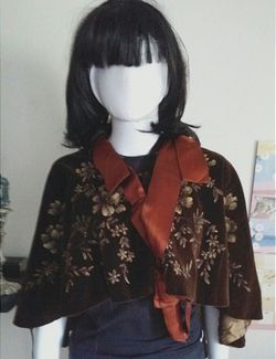Western-style shawl for Halloween costume