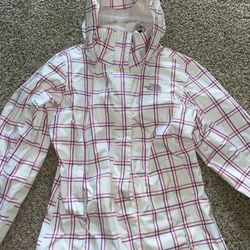 Women’s North face raincoat 