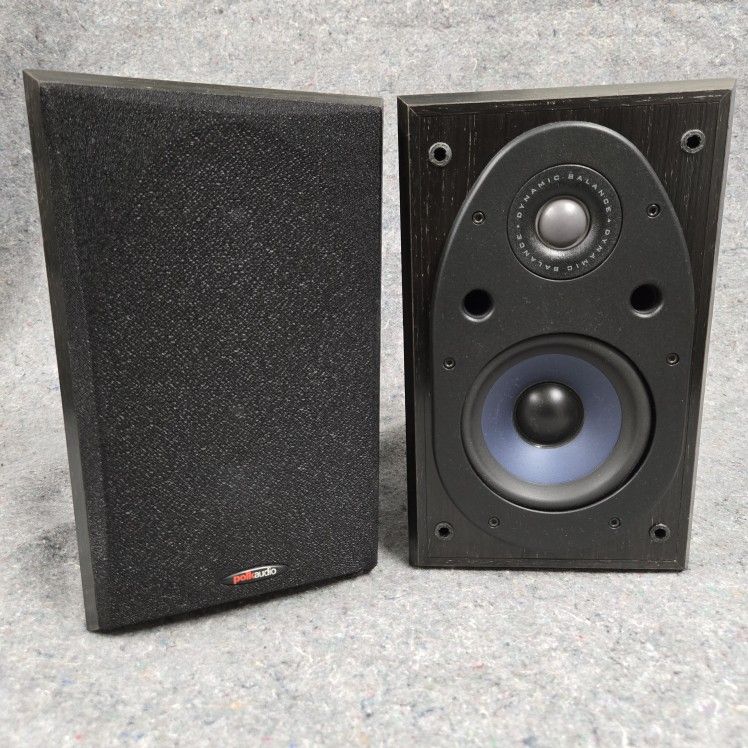 Polk Audio RTi28 Bookshelf Speakers, 1 Pair