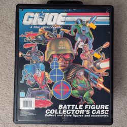 Vintage 1991 GiJoe Battle Figure Collectors Case