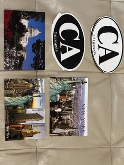 Postcards And Stickers