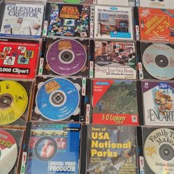 50 VINTAGE SOFTWARE LOT 