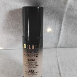 Milani Conceal Perfect 2-In-1 Foundation and Concealer 0A3 Warm Porcelain