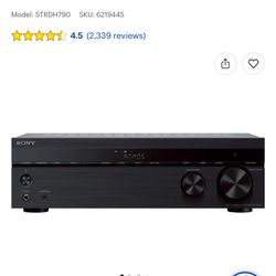 Sony Home Theater Receiver 