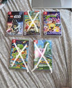 Nintendo Switch Games + 2 Games