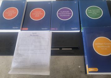 BARBRI UBE Bar Review Book Set – Complete