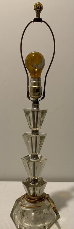 Vintage Art Deco table lamp