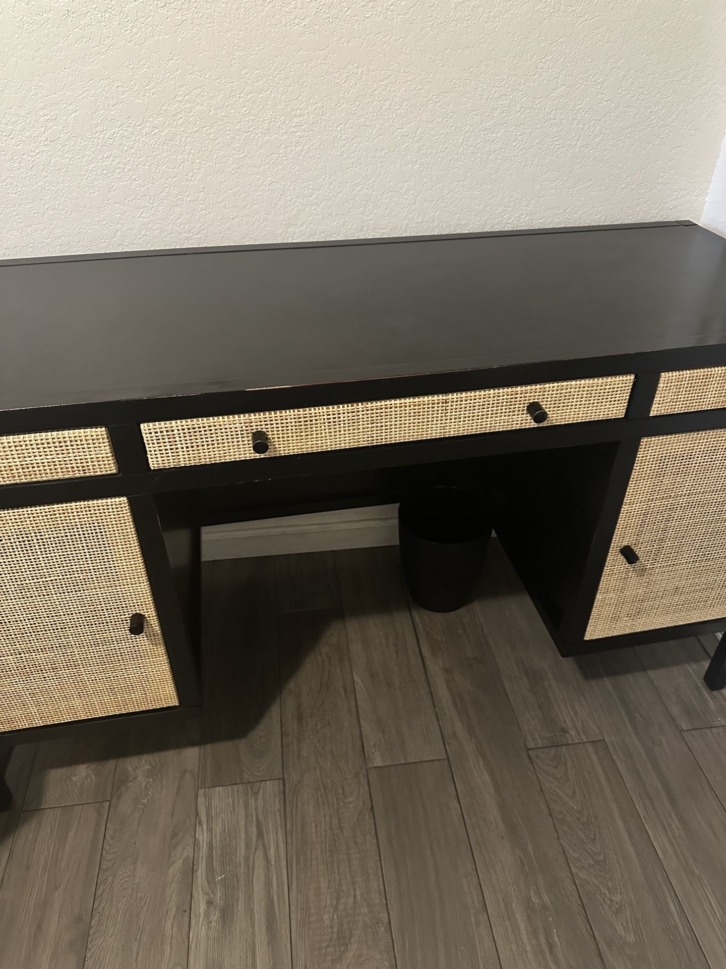 Black Home Office Desk