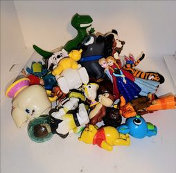 lot of assorted Disney character mini figures