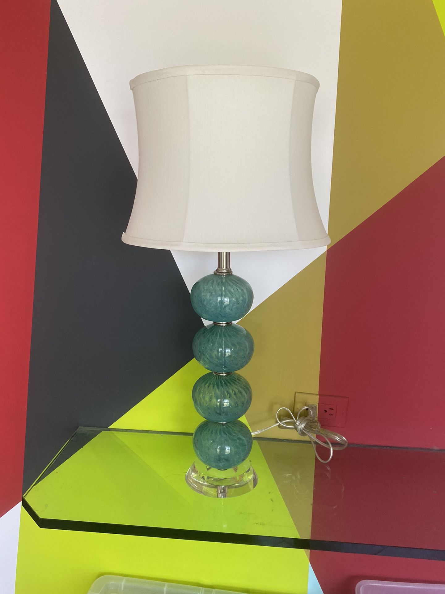 Turquoise Lamp