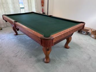 Pool table 8ft- Olhausen- New Felt Any Color- Free Delivery