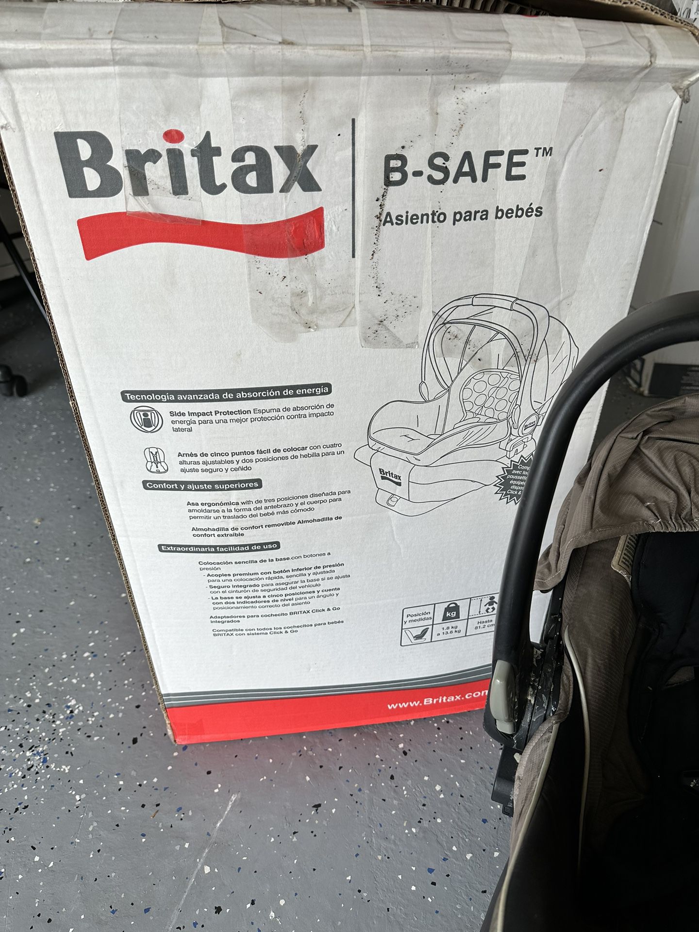 Britax Stroller And Car seat Mint Condition