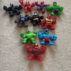 Hero’s of Goo Jit Zu (+Marvel & Batman Goo Jit Zu)
