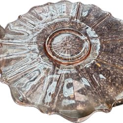   Antique. Pink Depression Glass. Various Pieces. Can Be sold Separately Or Together