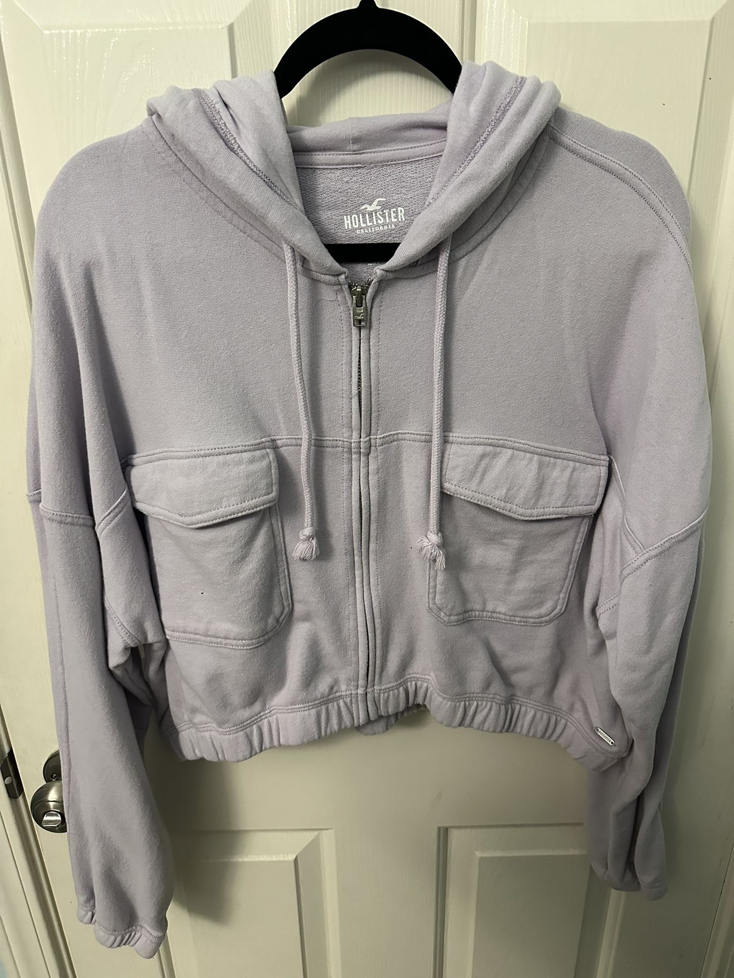 Hollister zip up hoodie