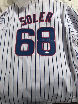 Autographed Cubs Jersey