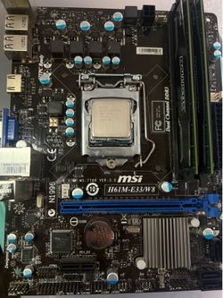 Motherboard/cpu/ram