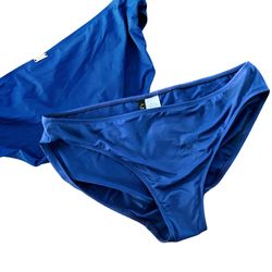 New Ralph Lauren blue women’s size 14 bikini bottoms swim