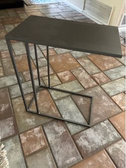 Crate and Barrel C-Side Table
