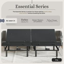 Sven & Son King Adjustable Bed Frame + Remote — Head & Foot Lift