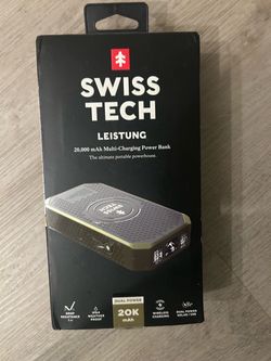 Swiss Tech Leistung 20000mAh Power Bank