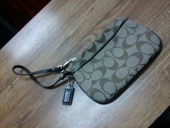Authentic Coach Wristlet