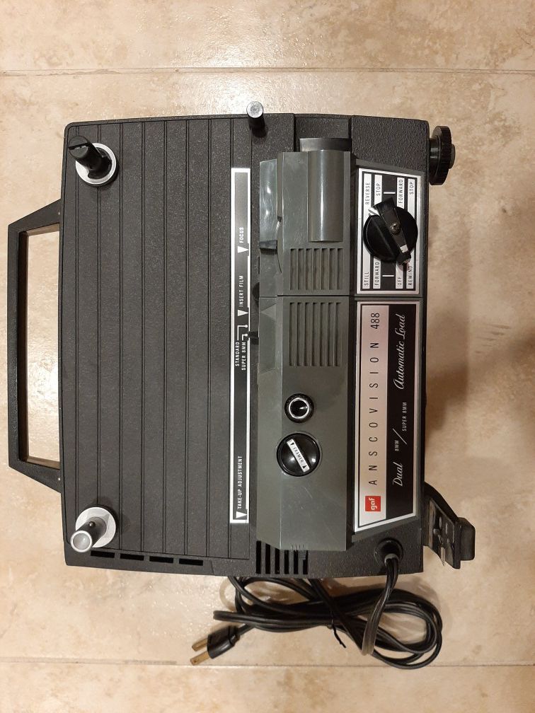Vintage GAF Anscovision 8mm or Super 8 Movie Projector. $99 OBO