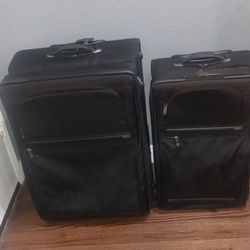 A Set Of Tumi Luggage. 1- Check  In  Bag & 1- Carry On Bag 