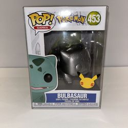 Pokémon metallic bulbasaur Funko Pop 