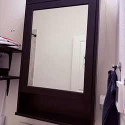 IKEA Mirror With Storage
