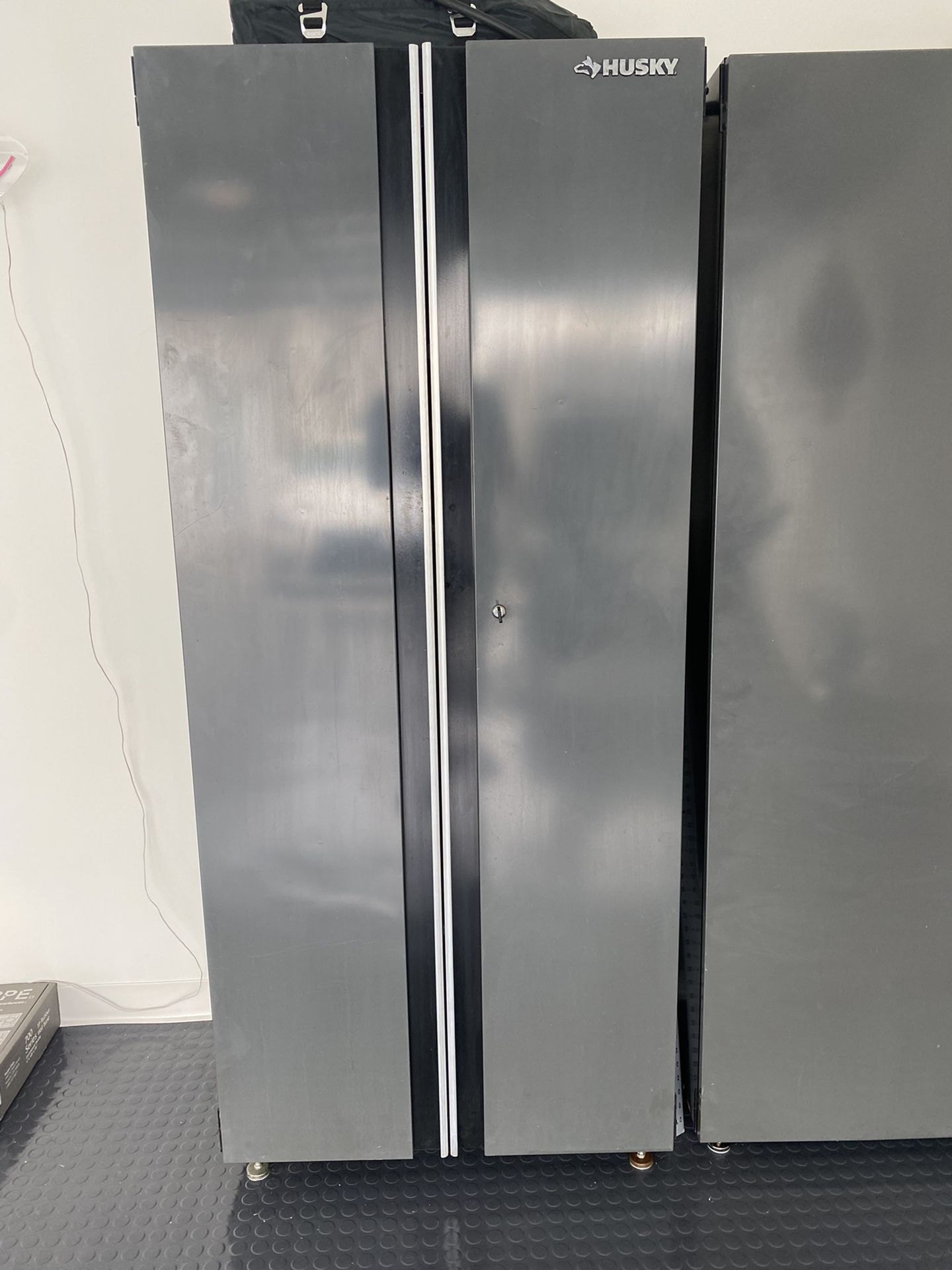 Husky 36” X 72” Storage Cabinet For Tools, Grey.  