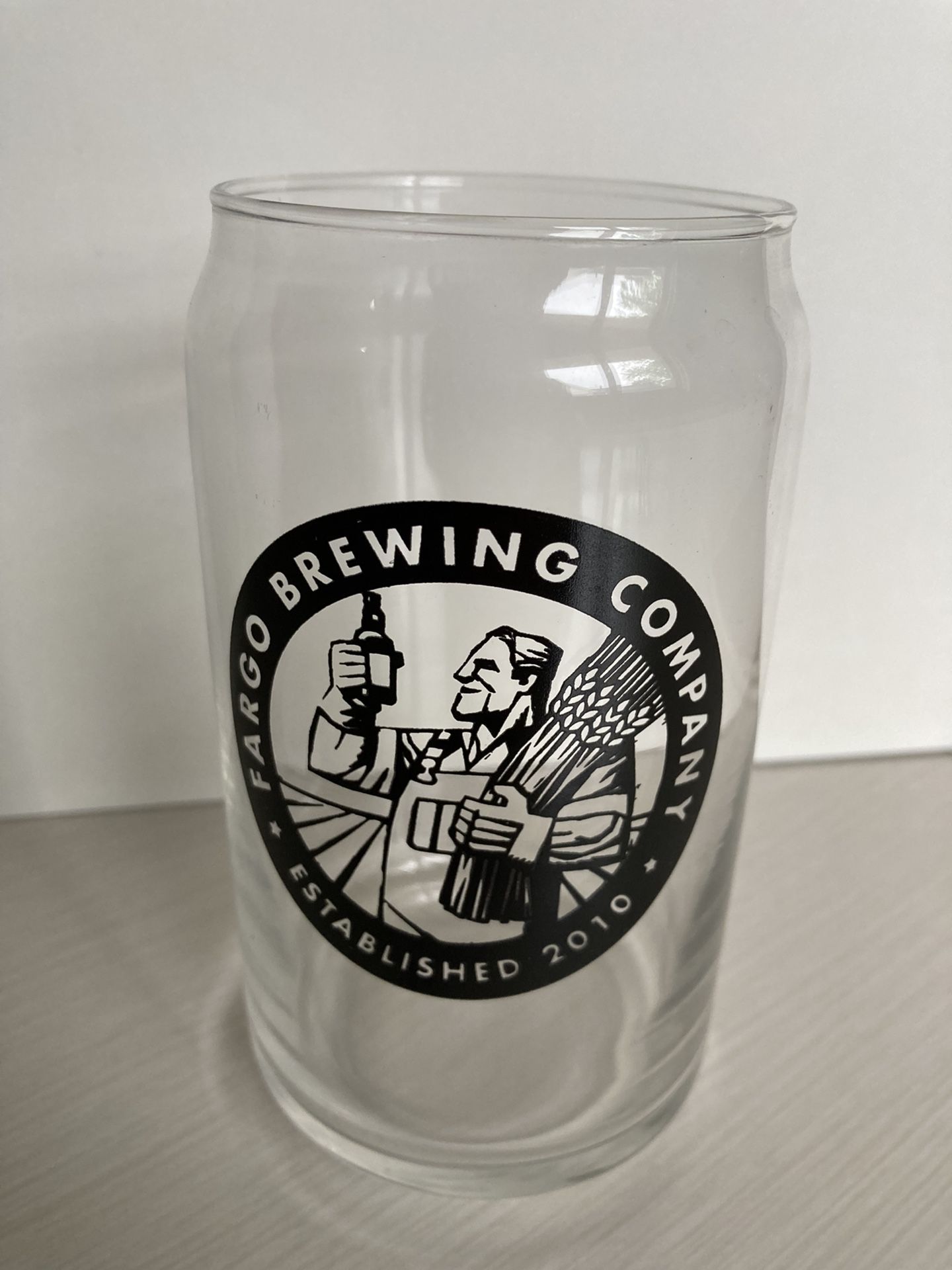 Fargo Brewing Beer Glass