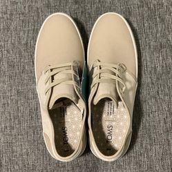 Toms Mens Sz 8 Carlo Shoes Nwt
