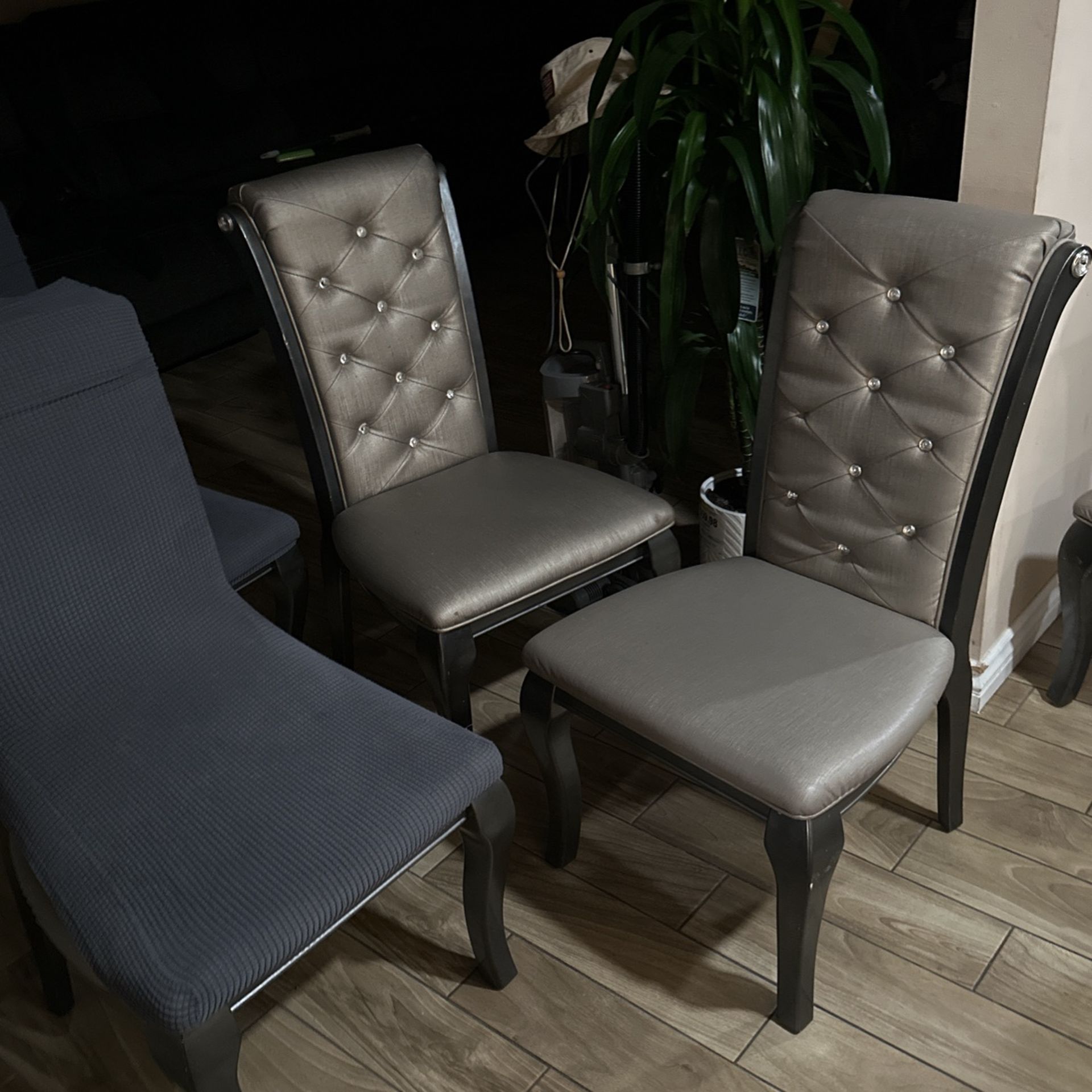 Wooden Table Set x8 Chairs