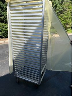 Commercial Aluminium Bun Racks, NSF Listed Heavy Duty Speed Rack for Bakery, Restaurant & Catering