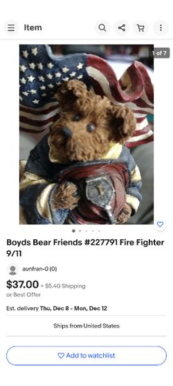 Boyd Bears Collection - Merry Christmas Decor 