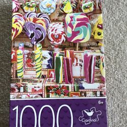 1000 Piece Puzzle By cardinal - Festive Candies 