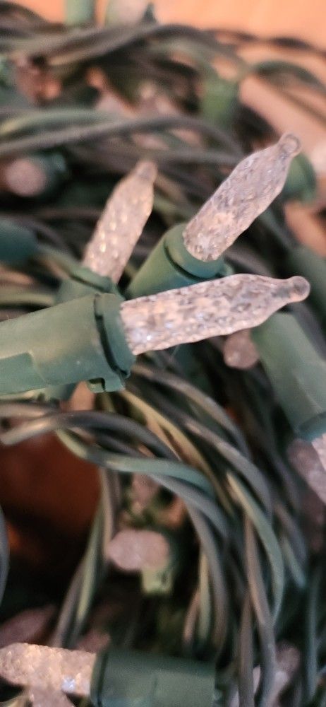 50 Feet-- Outdoor/Indoor Fancy Mini Christmas Lights