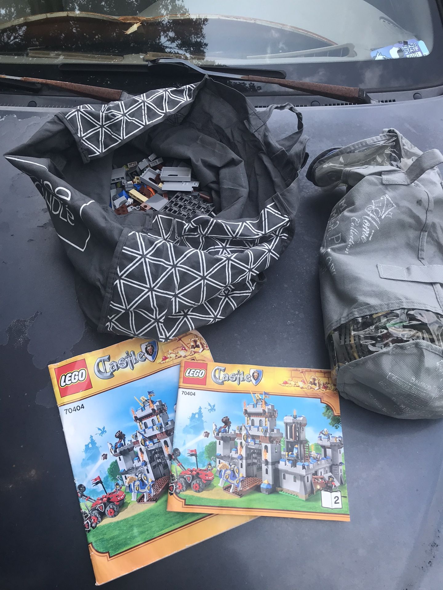 Large Lego Castle With Book Everything Is There Only $40 Takes It All Firm