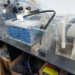 FILTER for Fish Tank....Wet-Dry Sump With 350 GPH Submersible Pump...