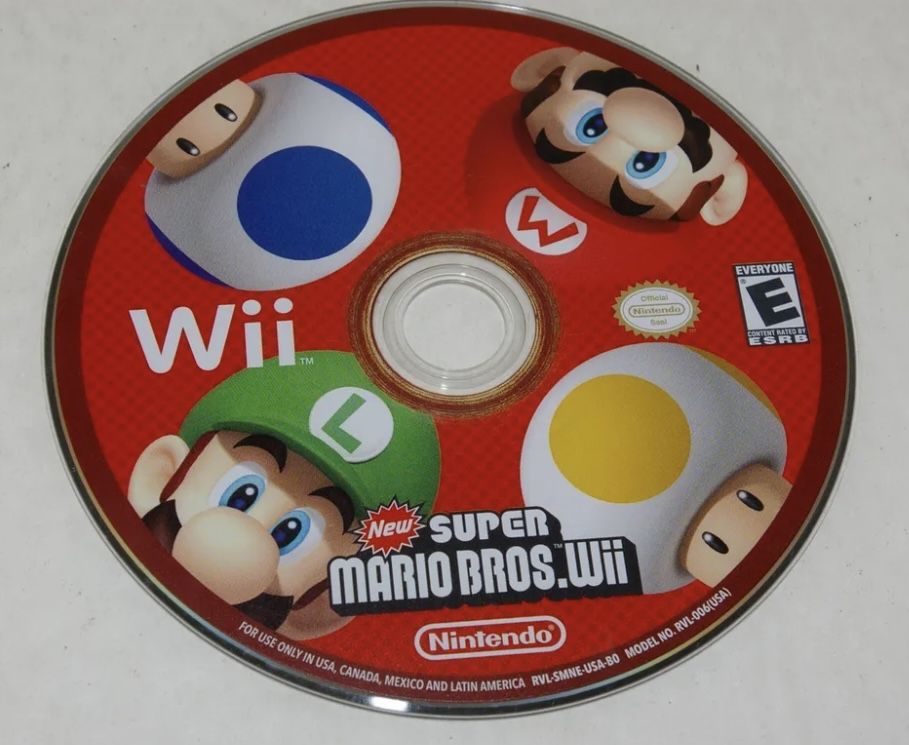 new super mario bros u disc