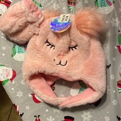 Baby hat and mittens said 12 months