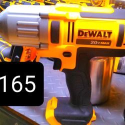 DEWALT 20V MAX LI-ION CORDLESS 1/2IN HIGHT TORQUE IMPACT WRENCH TOOL-ONLY 
