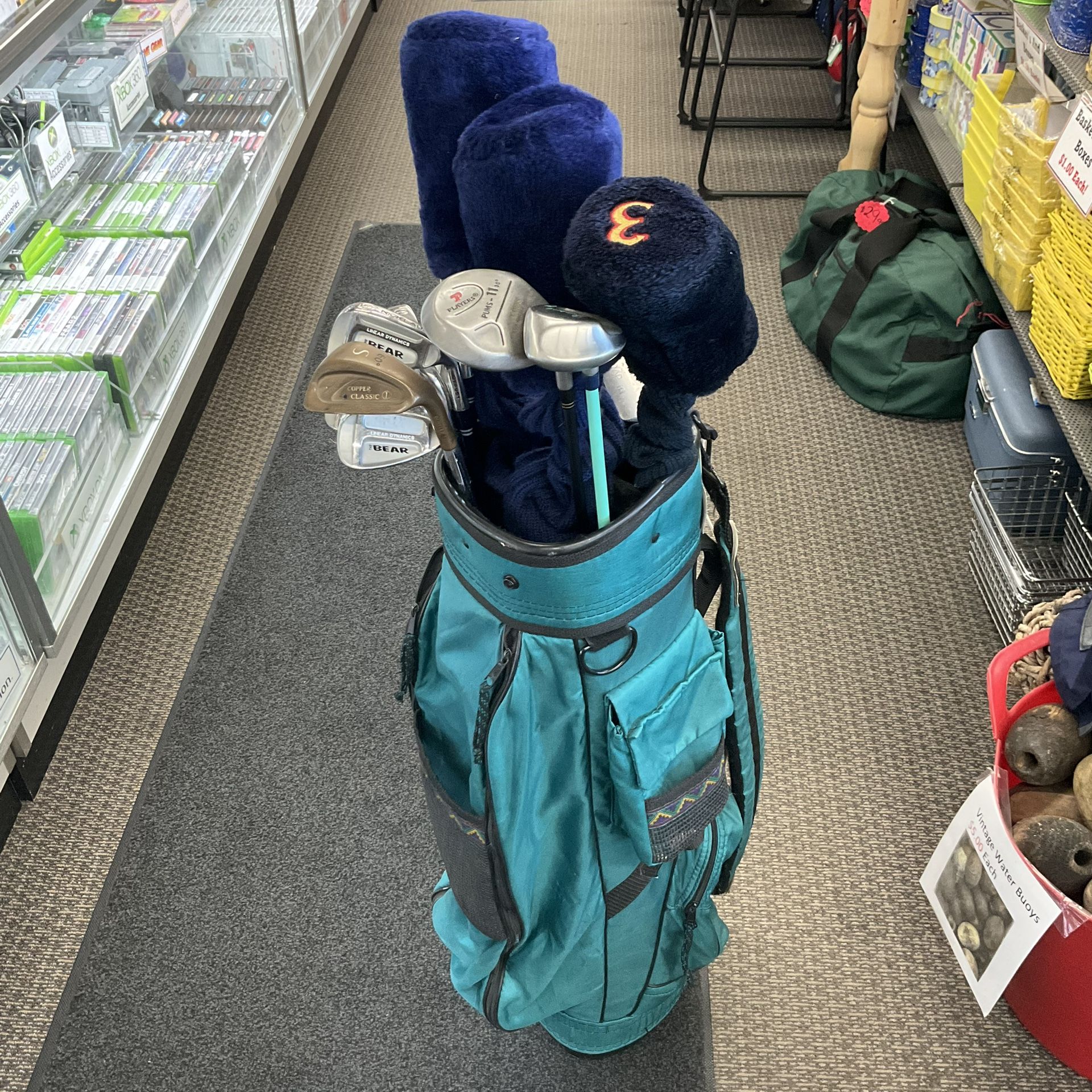 Golf Set w/Stand Up Bag - 13 Clubs