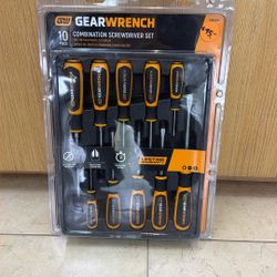GEARWRENCH 80060H 10 PIECE COMBINATION SCREWDRIVER SET 