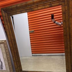 Antique Mantelpiece Mirror 