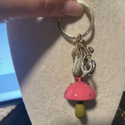 Pretty Pink Mushroom Bag Charm/Keychain♥️